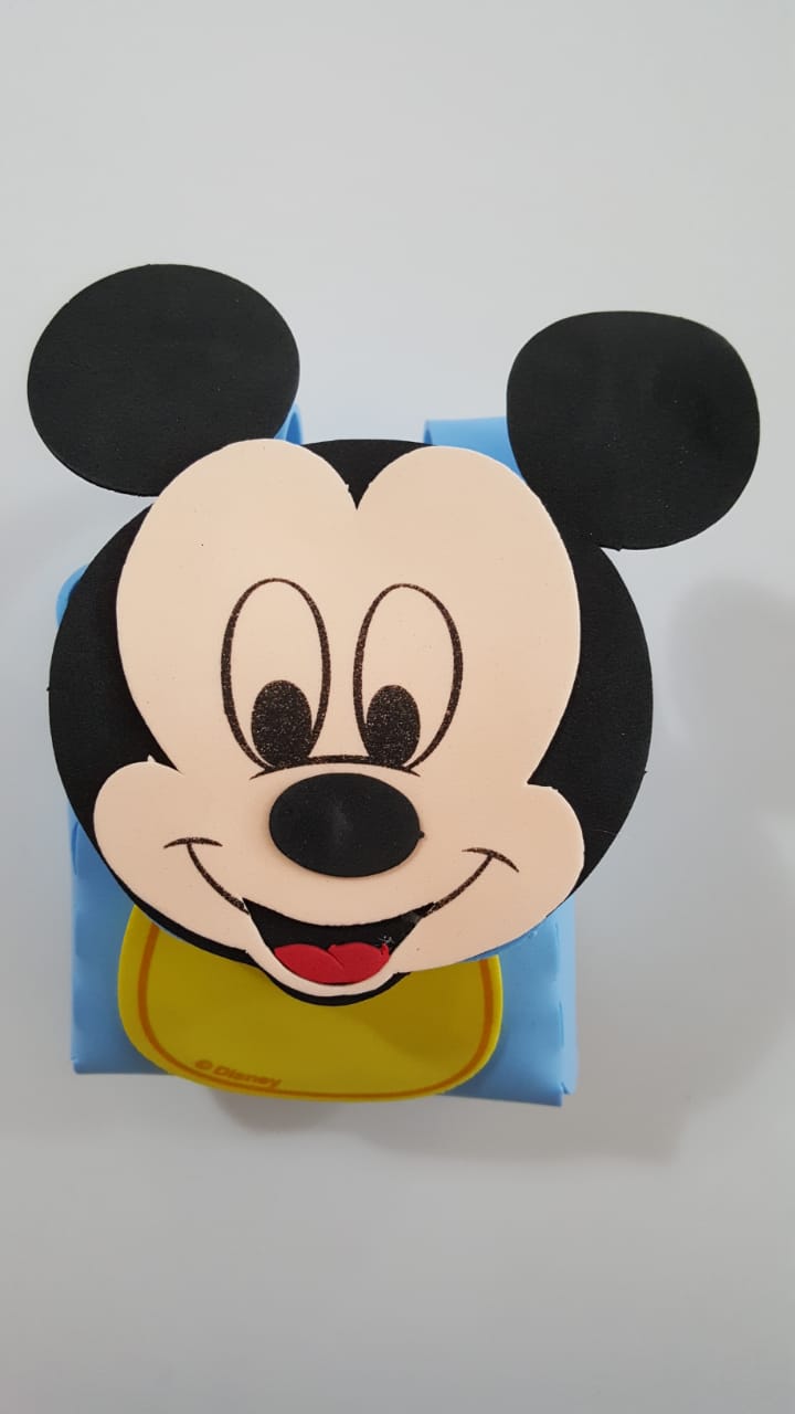 Caixa Surpresa Mochila Ref 4028 Mickey Baby 03 Unidades