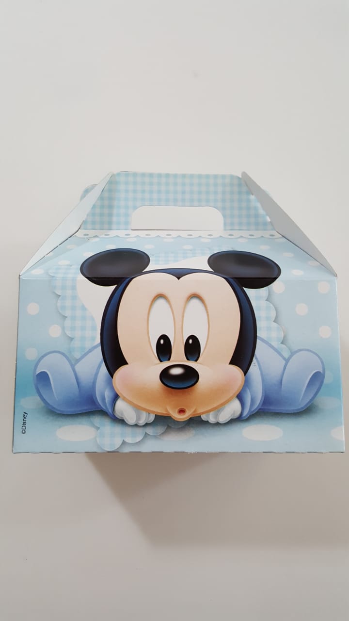 Caixa Maleta Kids G Mickey Baby 10 Unidades