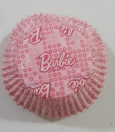 Forminha De Cupcake Impermevel Barbie 45 unidades