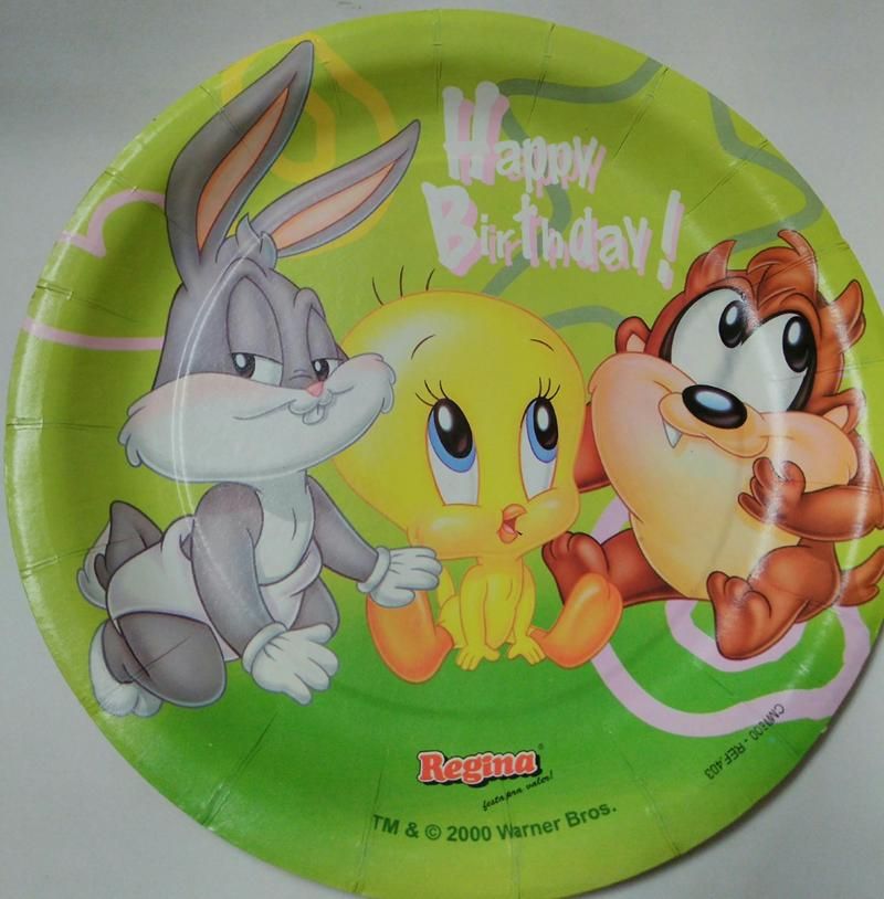 Prato Tiny Toon 08 Unidades
