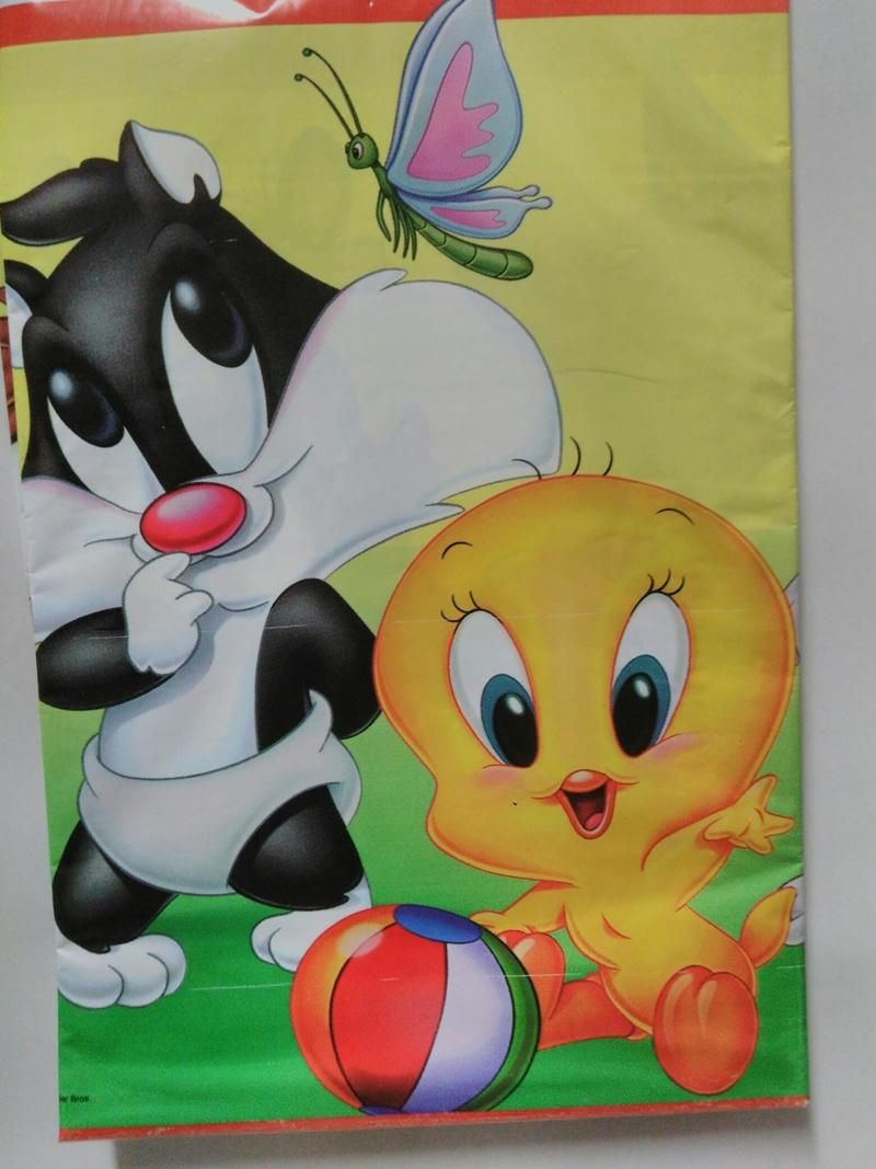 Toalha Plstica Tiny Toon Unidade