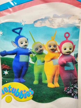 Toalha Plstica Teletubbies 2,20x1,28m