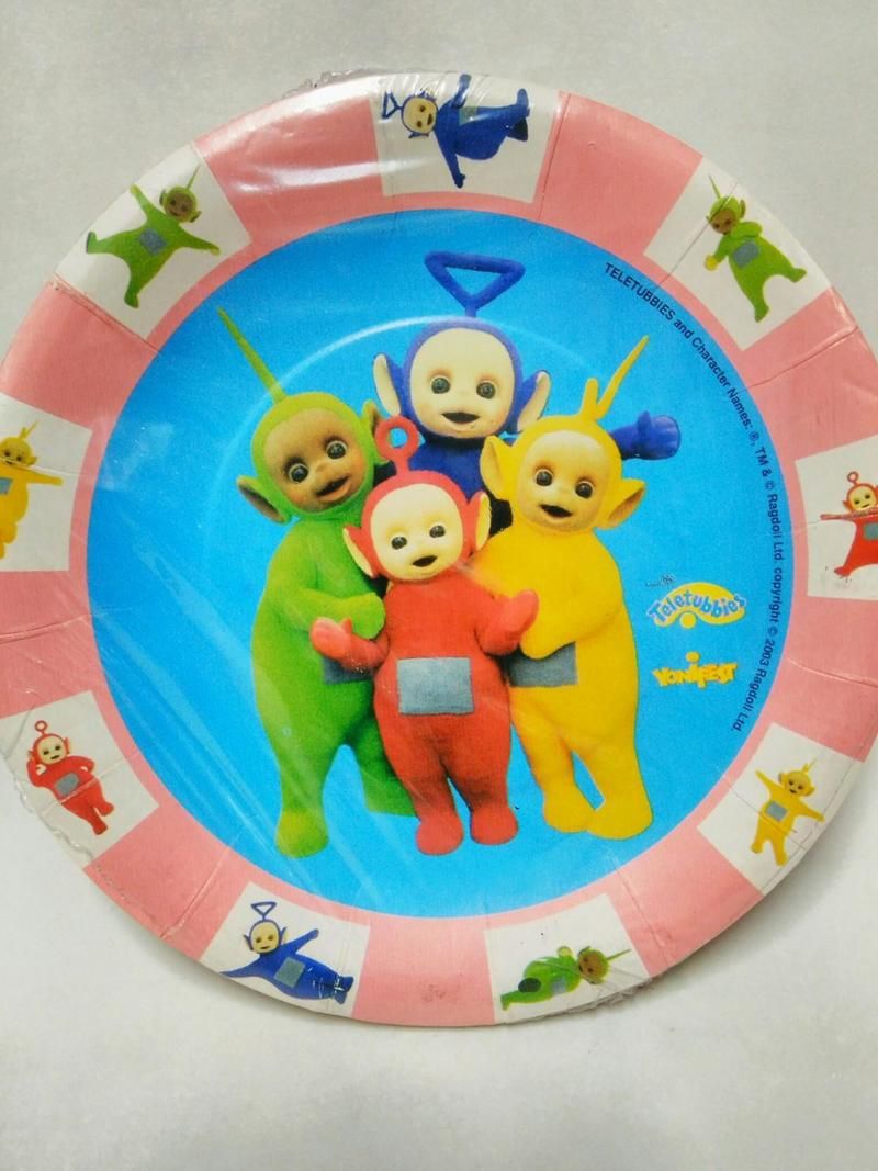 Prato Teletubbies 08 unidades