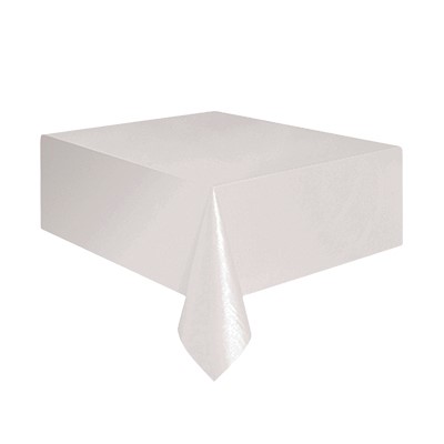 Toalha De Mesa Happy Line Branco Unidade
