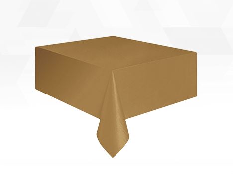 Toalha De Mesa Happy Line Dourada Unidade