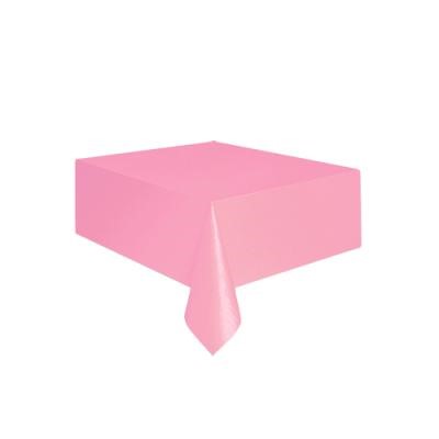 Toalha De Mesa Happy Line Rosa Unidade