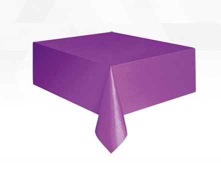 Toalha De Mesa Happy Line Roxo Unidade