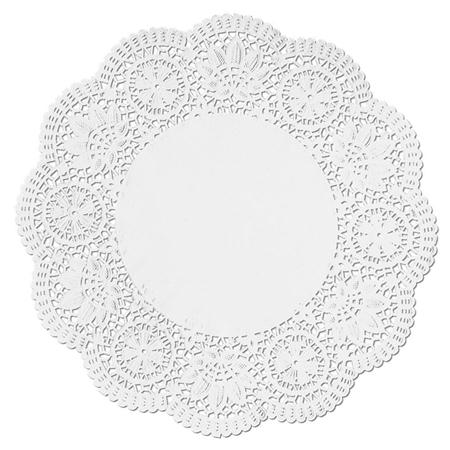 Toalha De Renda Branca M270 100 Unidades