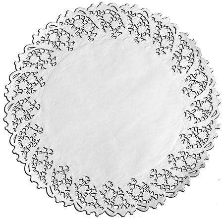 Toalha De Renda Branca M300 100 Unidades