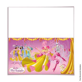 Toalha Plstica Barbie Unidade