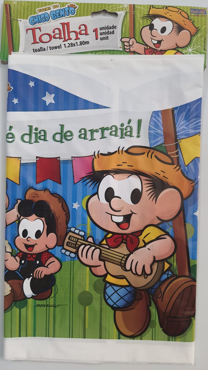 Toalha Chico Bento 01 Unidade
