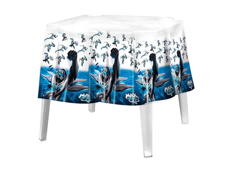 Toalha Plstica New Max Steel Unidade