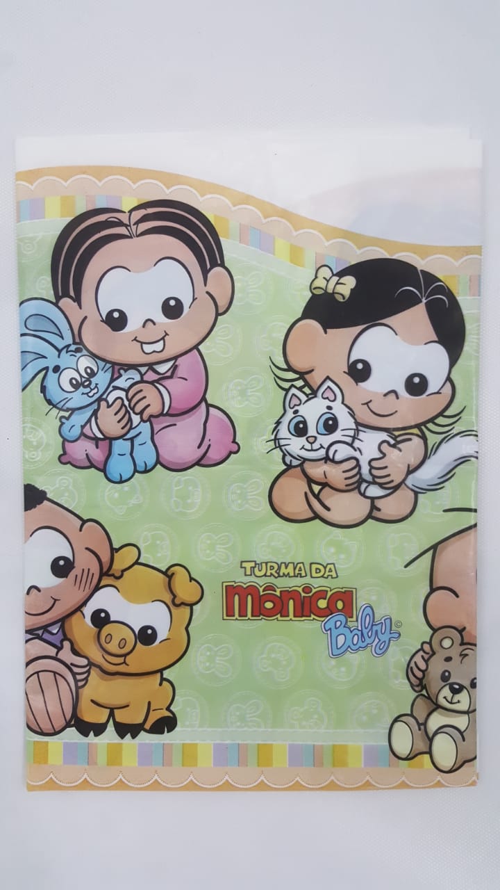 Toalha Plstica Turma da Mnica Baby Unidade