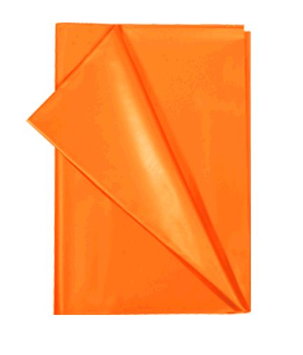 Toalha Plstica Redonda Colorline Laranja