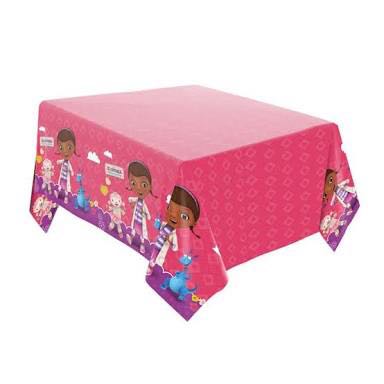 Toalha De Mesa Doutora Brinquedos 120x220cm