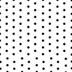 Toalha 78x78 Perolada Po Branca e Preto