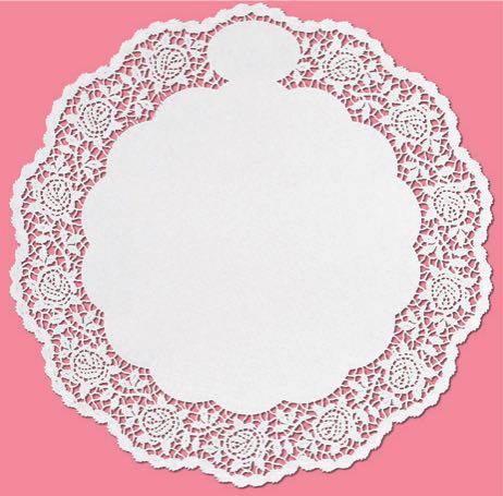 Toalha De Renda Branca M340 100 Unidades