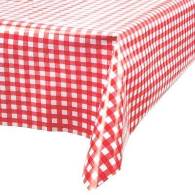 Toalha 78x78 Xadrez Vermelho