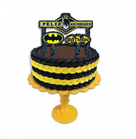 Topper Para Bolo Batman Geek 03 Unidade