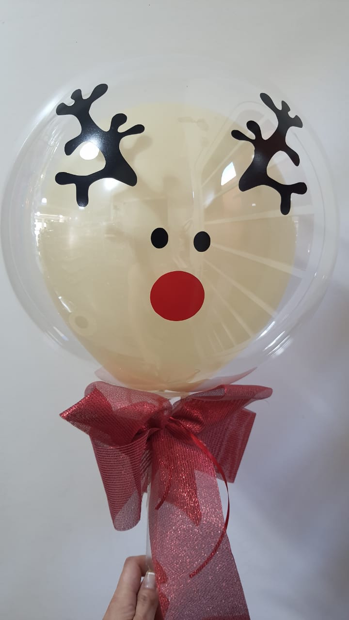 Topo de Bolo Personalizado Natal 5 Polegadas Unidade