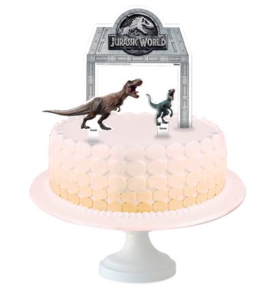 Topper Para Bolo Jurassic World 2 Unidade