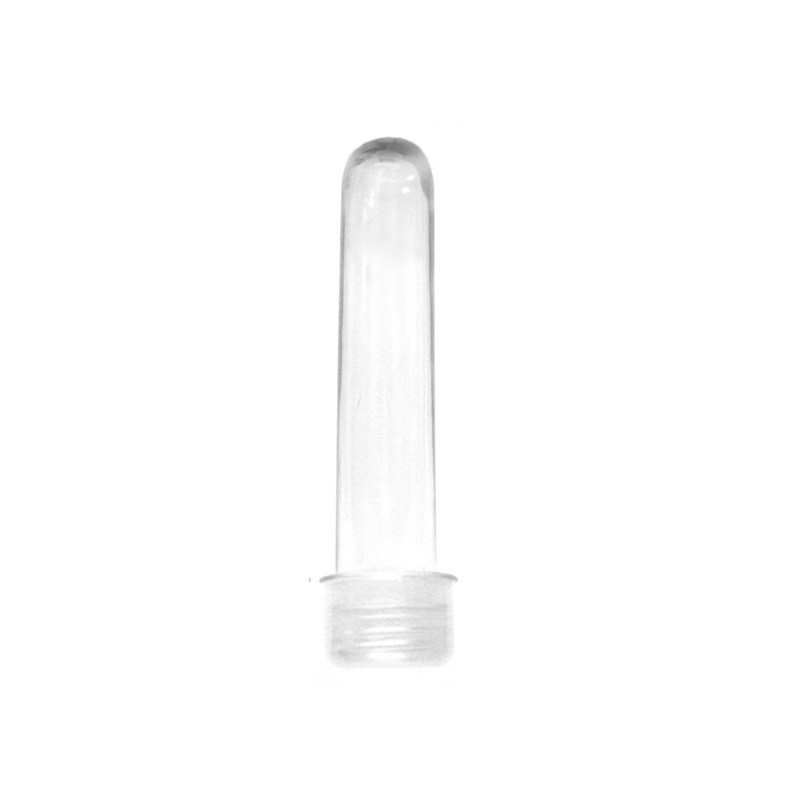 Tubete Transparente 10 Unidades