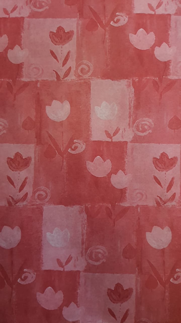 Papel Seda 50x70 Flor Tulipa Vermelha 50 Unidades