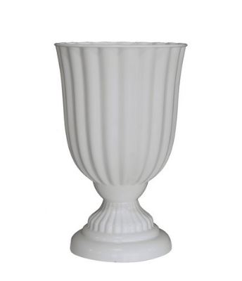 Vaso Dubai Pequeno Branco Unidade