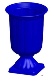 Vaso Grego Azul Royal Unidade