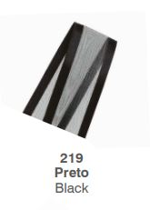 Fita Progresso Voal Com Aurela Acetinada 10m 22mm Cor 219 Preto