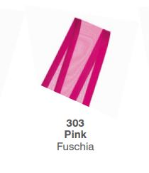 Fita Progresso Voal Com Aurela Acetinada 10m 22mm Cor 303 Pink