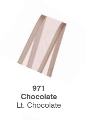 Fita Progresso Voal Com Aurela Acetinada 10m 22mm Cor 971 Chocolate