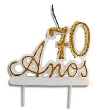 Vela 70 Anos Luxo Unidade