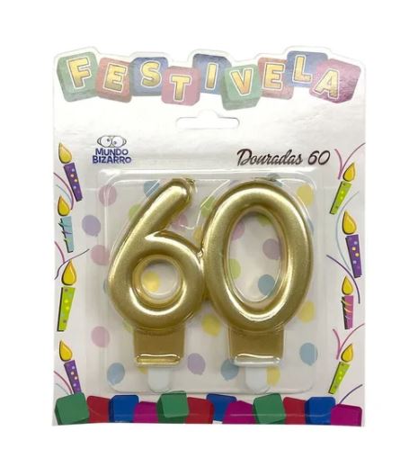 Festivelas Dourado 60 Unidade