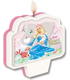 Vela Plana Barbie Unidade