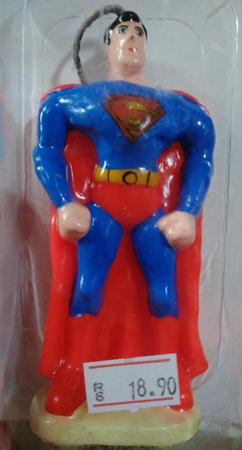 Vela Personagem Man Unidade