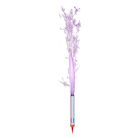 Vela Estrela Ch Revelao Rosa