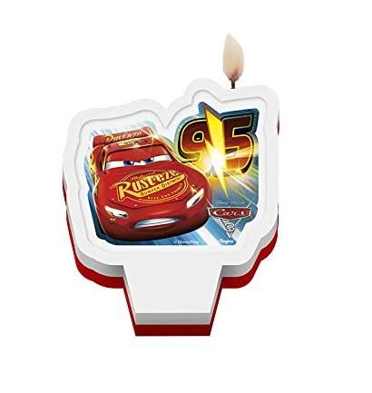 Vela Plana Cars 3 Unidade
