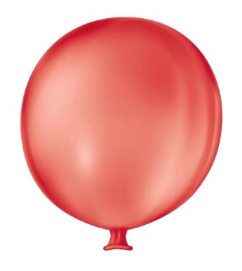 Balo Super Gigante Vermelho Quente Unidade