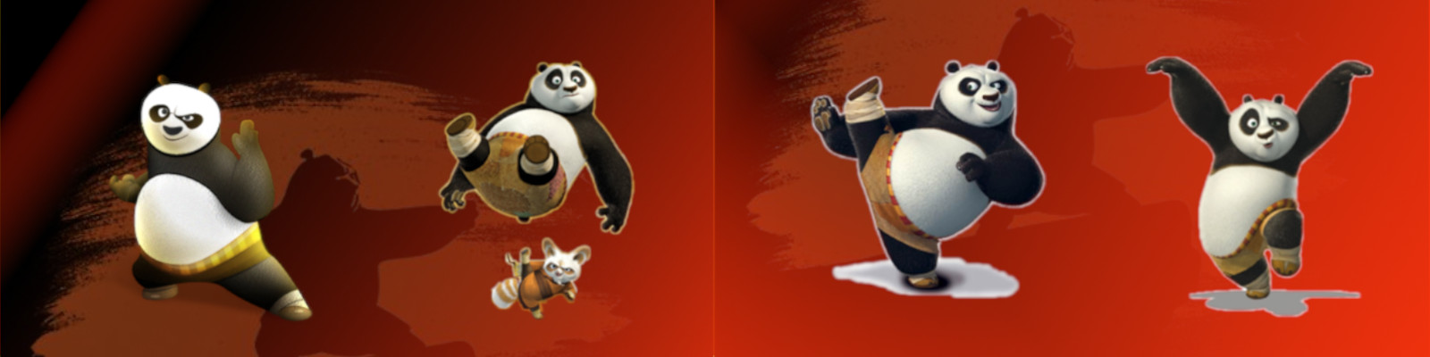 Quadro decorativo Kung Fu Panda Filme desenho em Promoção na